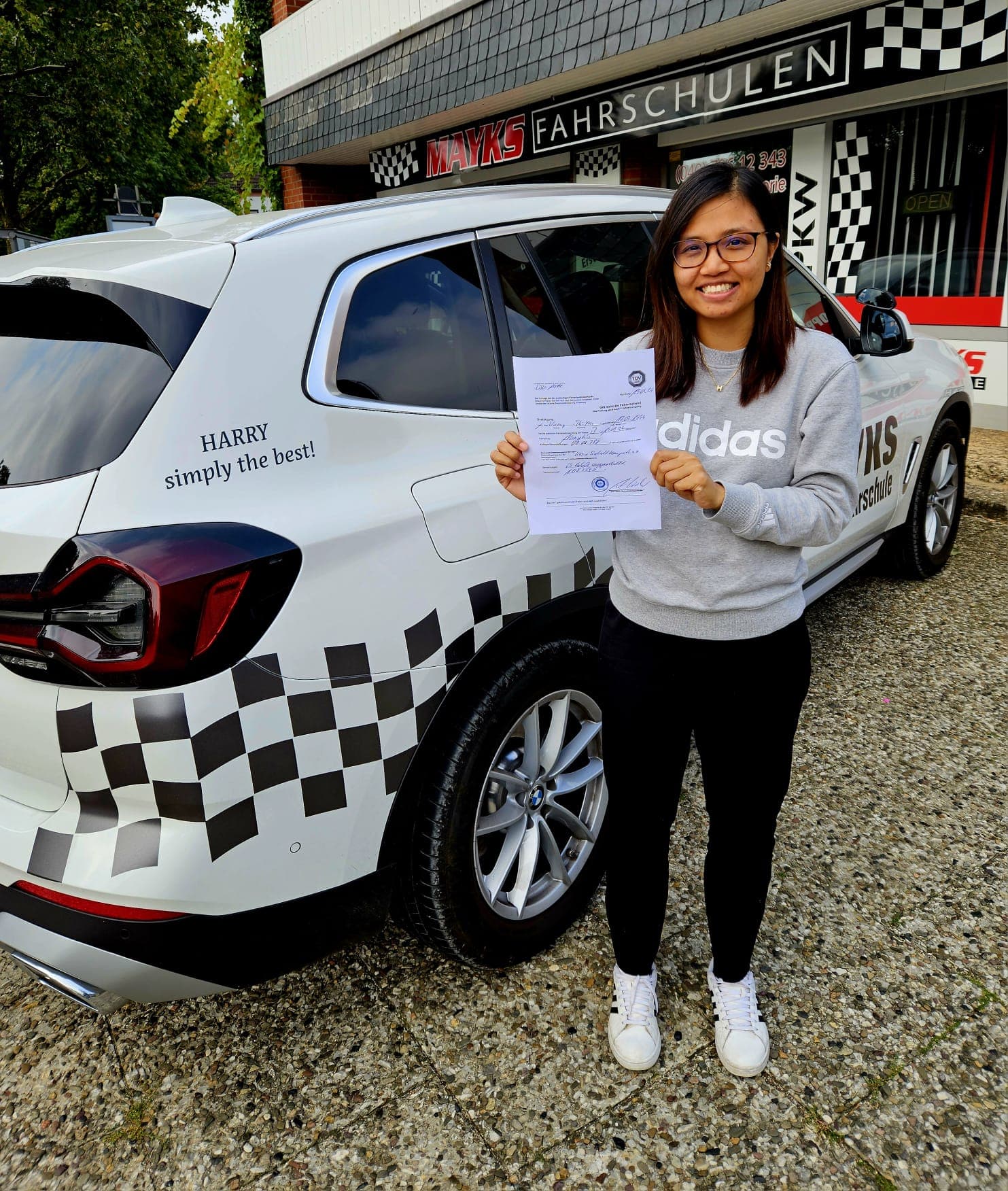 Bestandene Prüfung bei Mayks Fahrschulen Hamburg #3