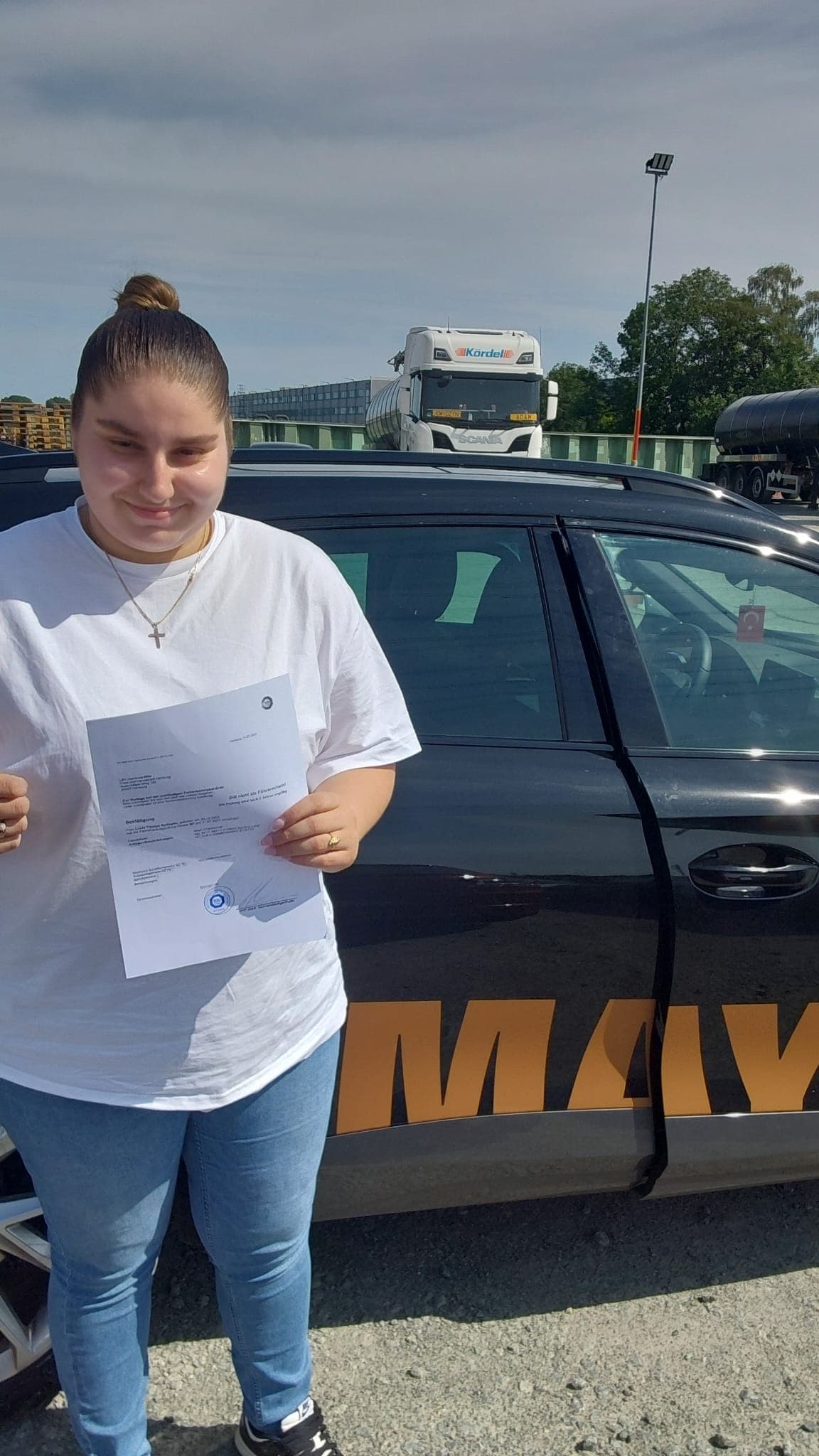 Bestandene Prüfung bei Mayks Fahrschulen Hamburg #21